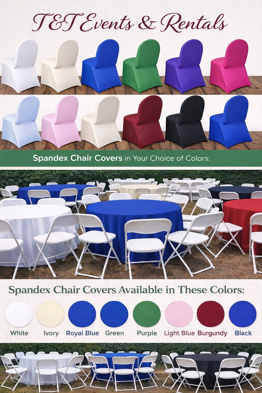 T&T Events and Rentals | Rentals | Montgomery, AL | image20