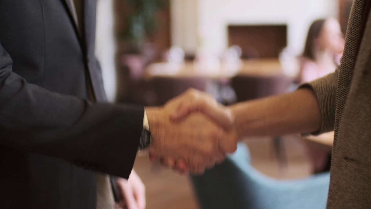 Shake hands footage free |Video-Audio footage HD Free