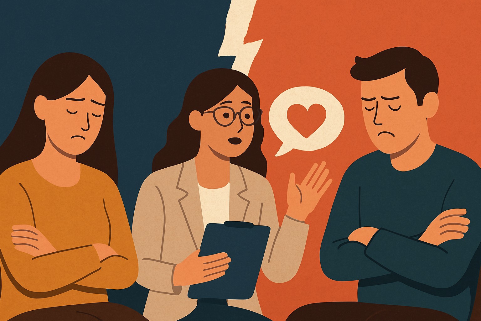 Las estrategias de terapia matrimonial podrían reducir la polarización social. Descubre cómo la empatía, el perdón y la escucha pueden sanar tanto relaciones como comunidades.