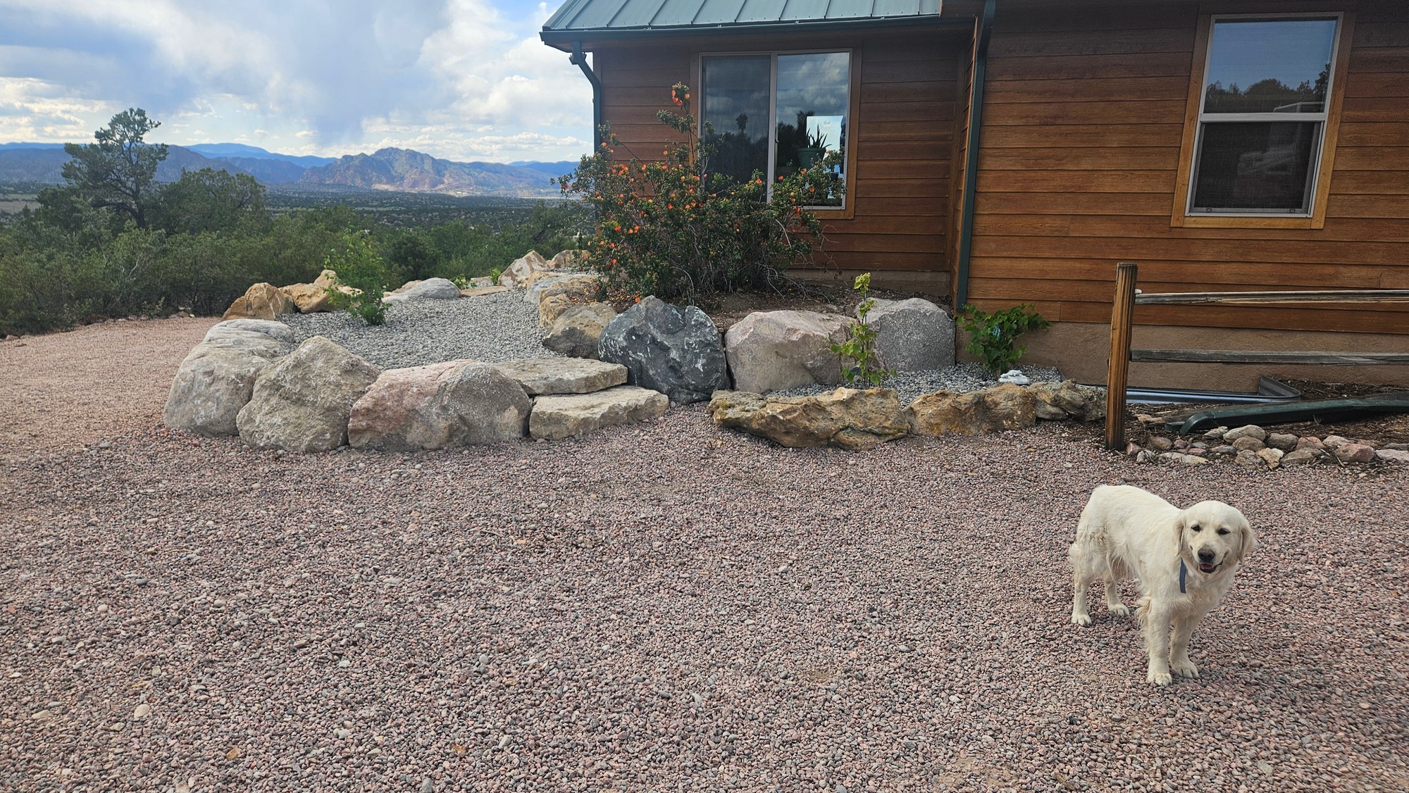 Landscaping 
Boulder Walls