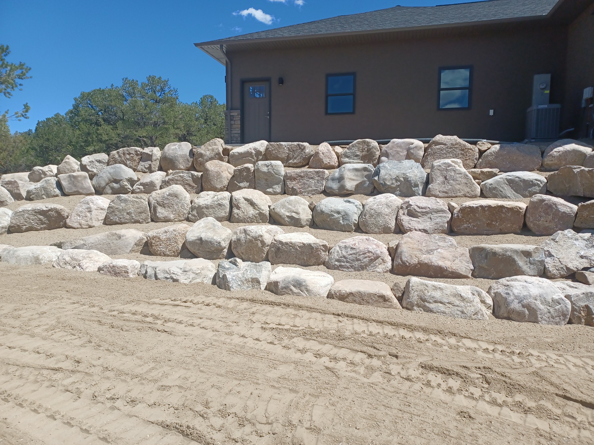 Mike Tezak Construction | salida buena vista boulder walls landscaping | Colorado | image8