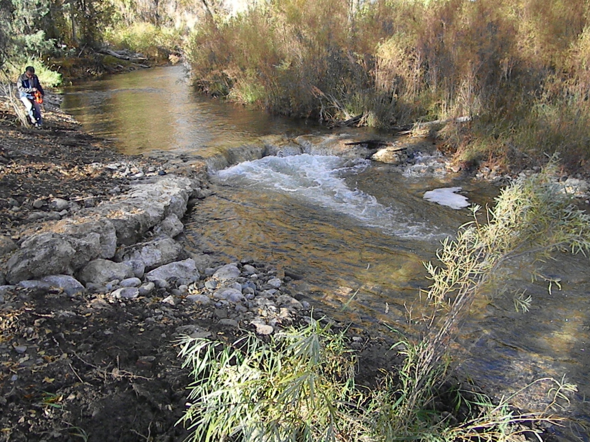 cross vane river restoration 
j hook