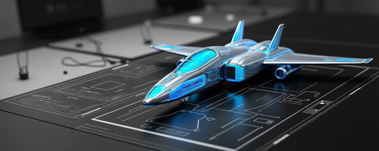 Transformation into a complex 3D animation with multiple stages of development displayed in sequence.