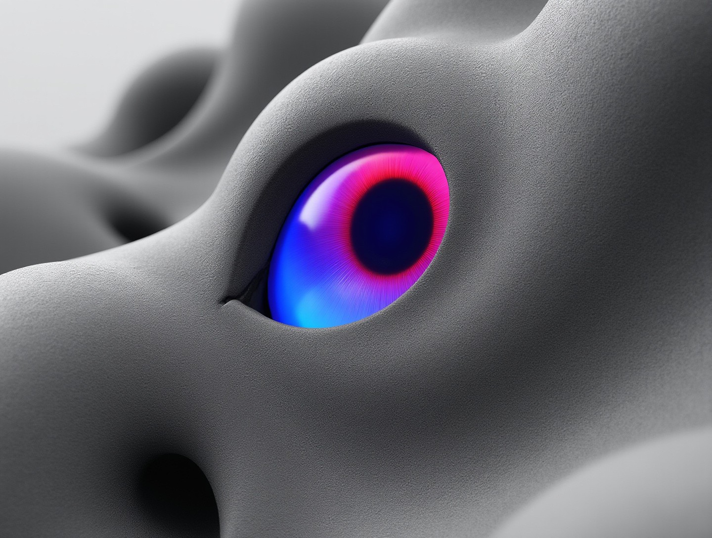 Comparison display of a digitally textured model and a plain model, showcasing the enhancement and realism after applying intelligent texturing